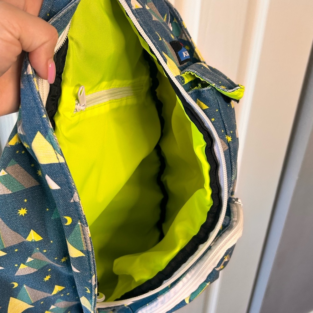 Kavu Rope Sling Medium‎ Size Back Bag Night Range Retired Pattern Hard To Find - Picture 7 of 8